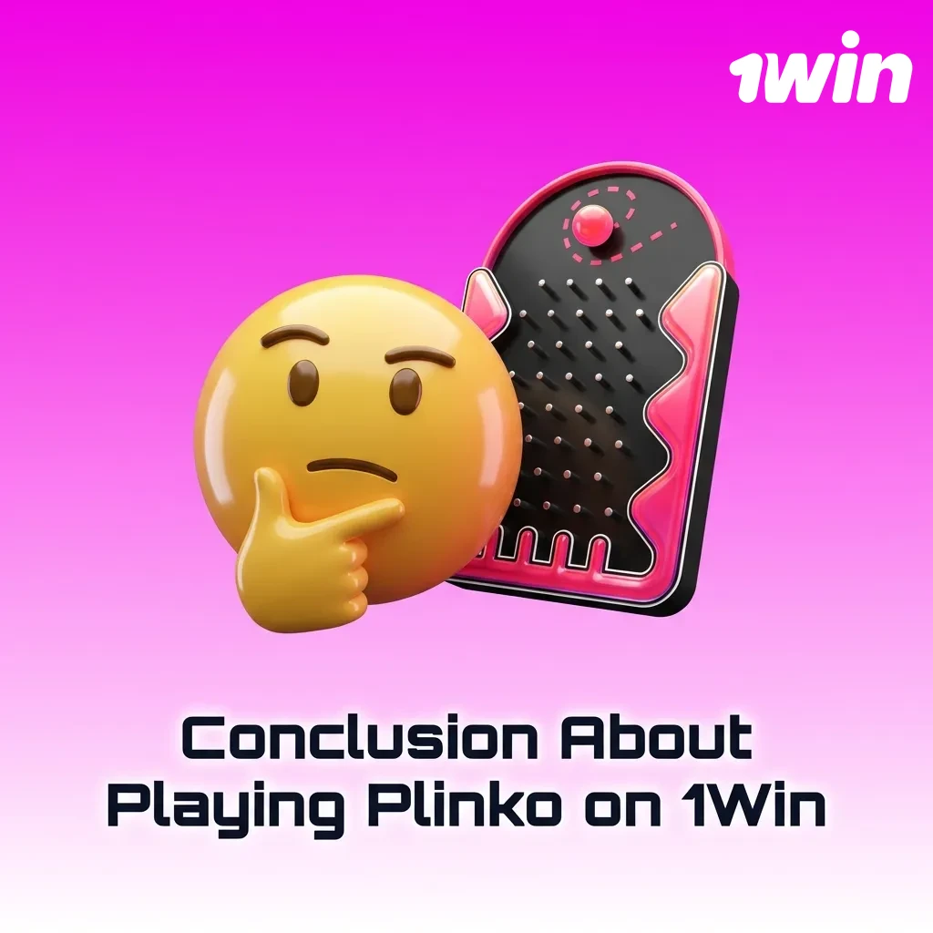 Indian player using 1Win Plinko on mobile, rupee bets, showing colorful peg board, multipliers, and welcome bonus banner