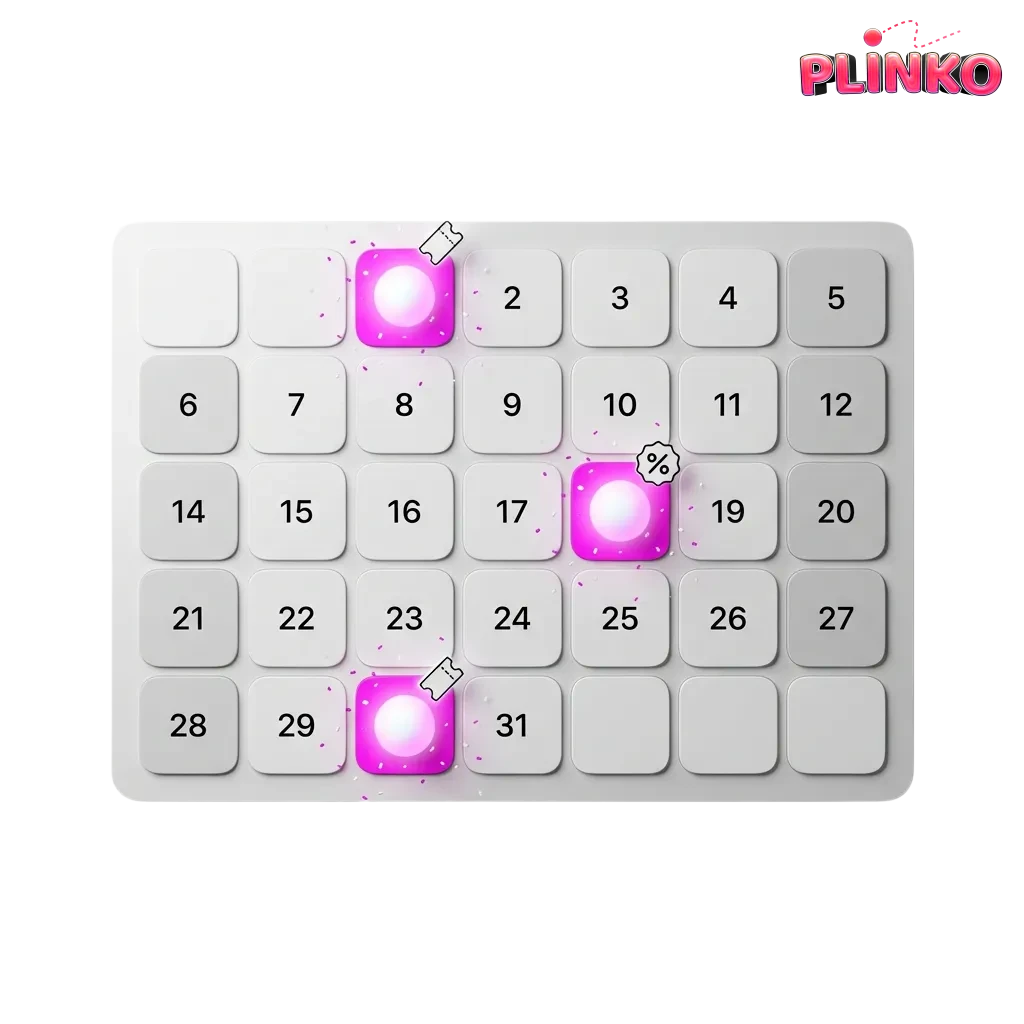 Banner showing “Promo Codes for Plinko Game in India 2025” with casino chips, rupee symbols, and bonus offer highlights