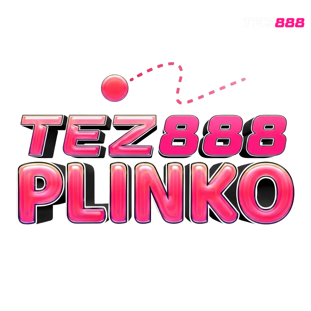 Plinko game board showing ball dropping through pegs toward multiplier zones at Tez888 casino for Indian players